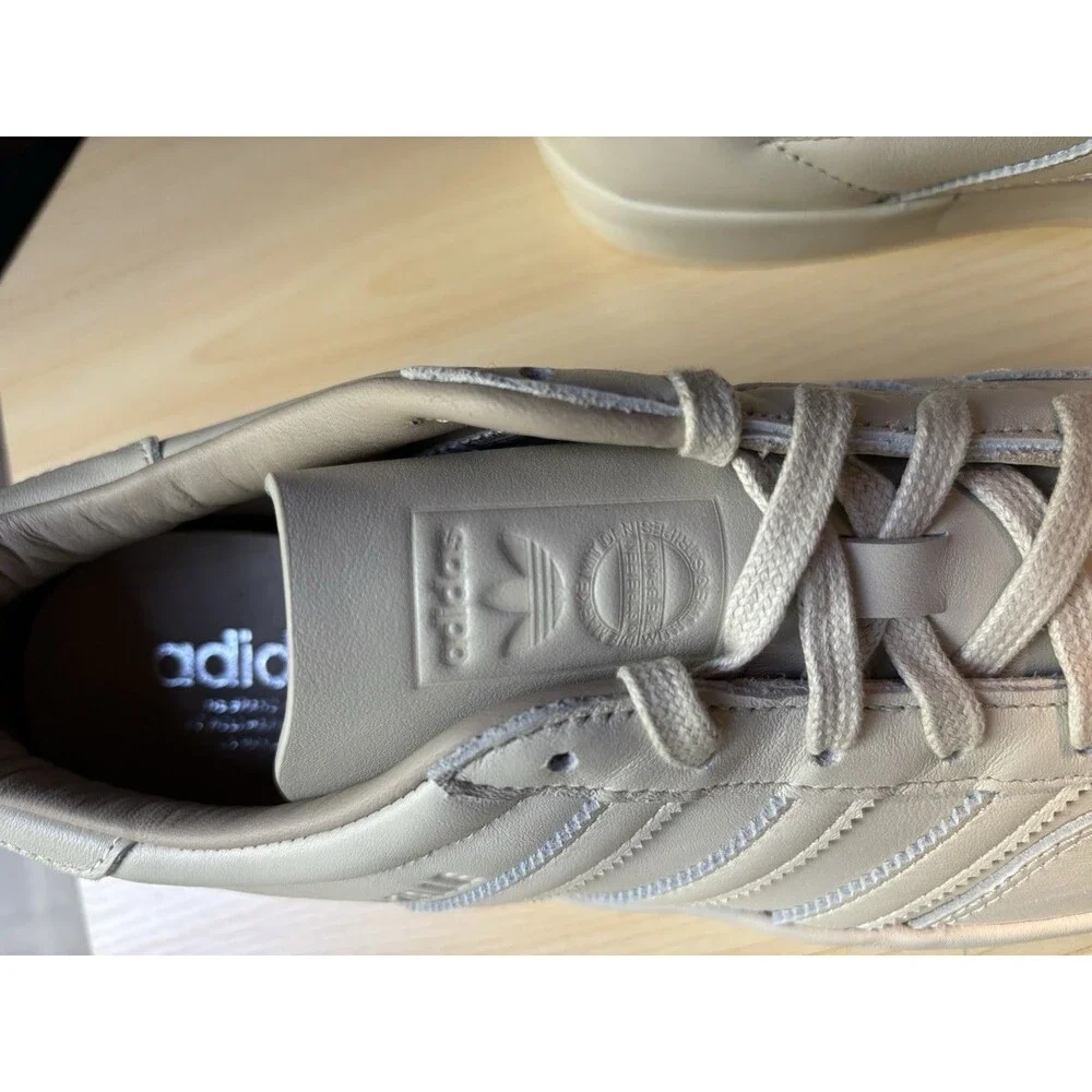 New Adidas Gazelle Indoor Lux Alumina JI3508 Beige Unisex Men 7 Women 8